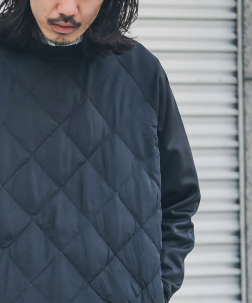 『洗濯可』ウォッシャブルダウンプルオーバー