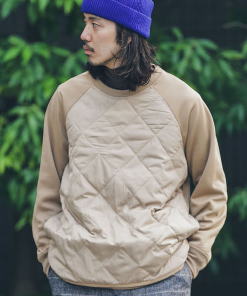 『洗濯可』ウォッシャブルダウンプルオーバー