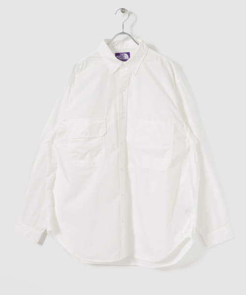 THE NORTH FACE PURPLE LABEL　Field TypewriterShirts