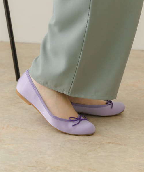 『MADE IN JAPAN』サテンプレーンバレエシューズ