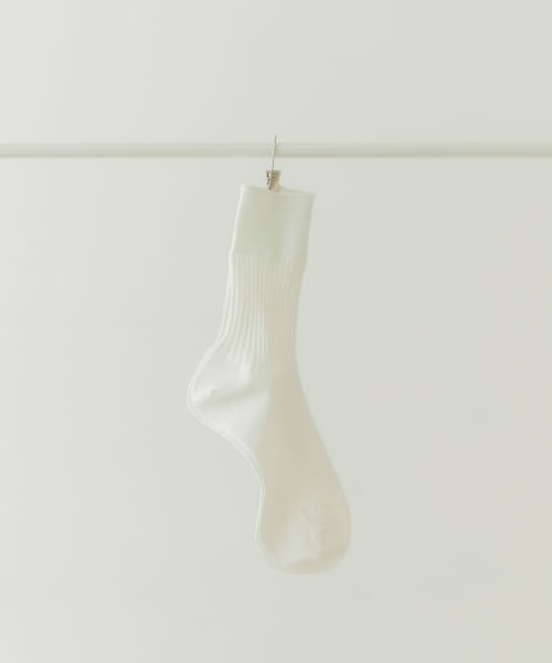 PIEDI NUDI　リブショートソックス