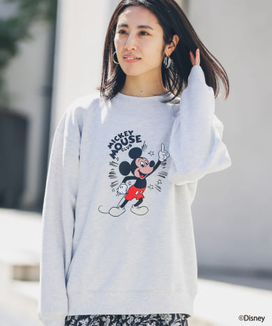 Disney100/ミッキーマウス/スウェット[LA34-11S007]｜URBAN