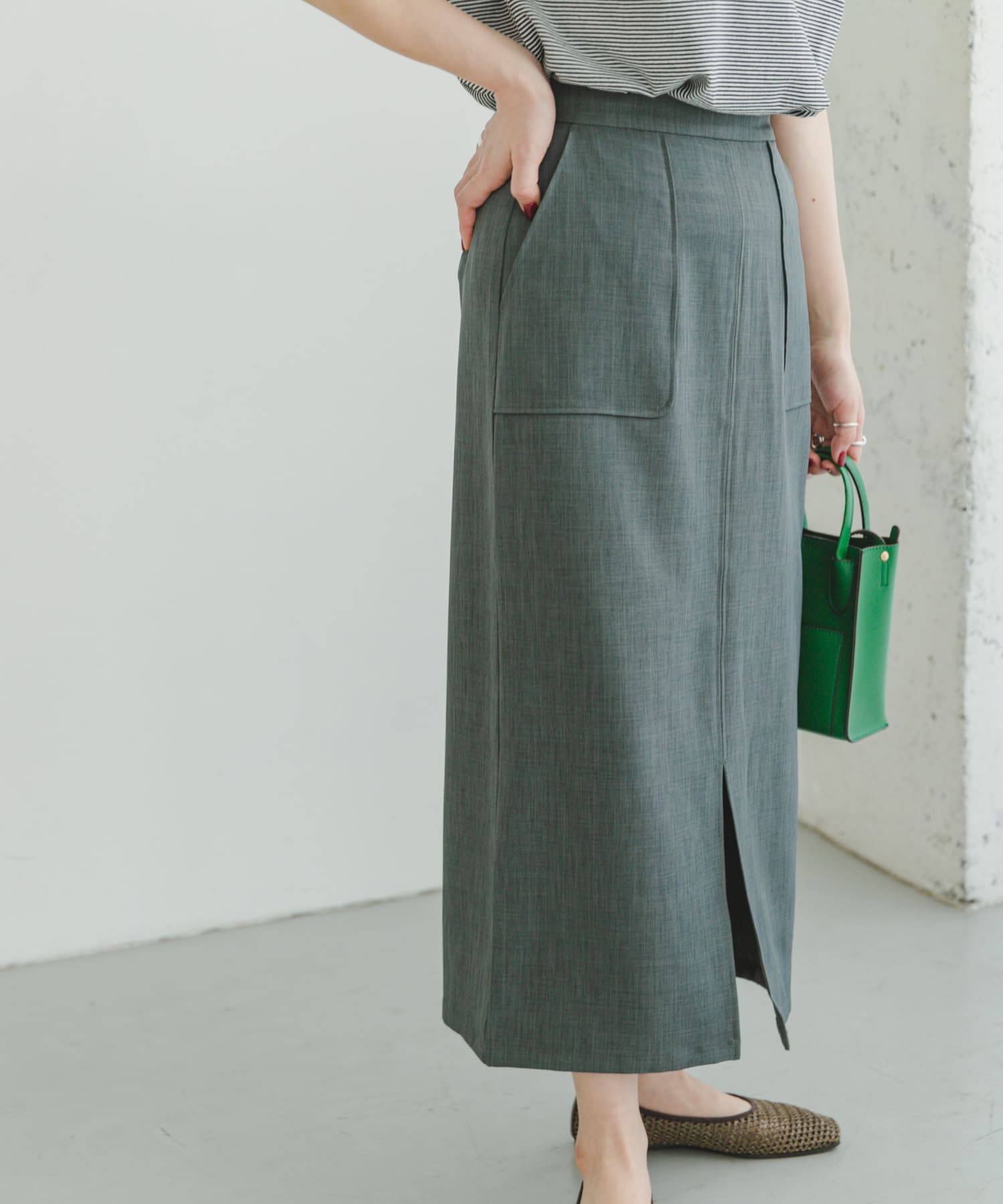リネンライクタイトスカート[IT35-25A002]｜URBAN RESEARCH公式