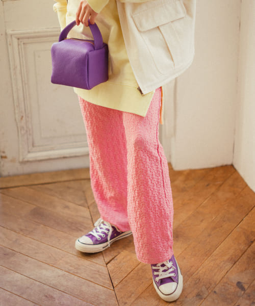 AyakawasakiコラボフラワーフレアPANTS