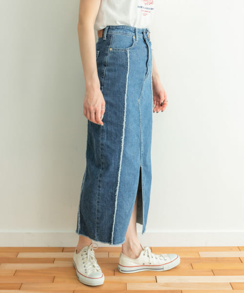 SOMETHING　SLIT SKIRT