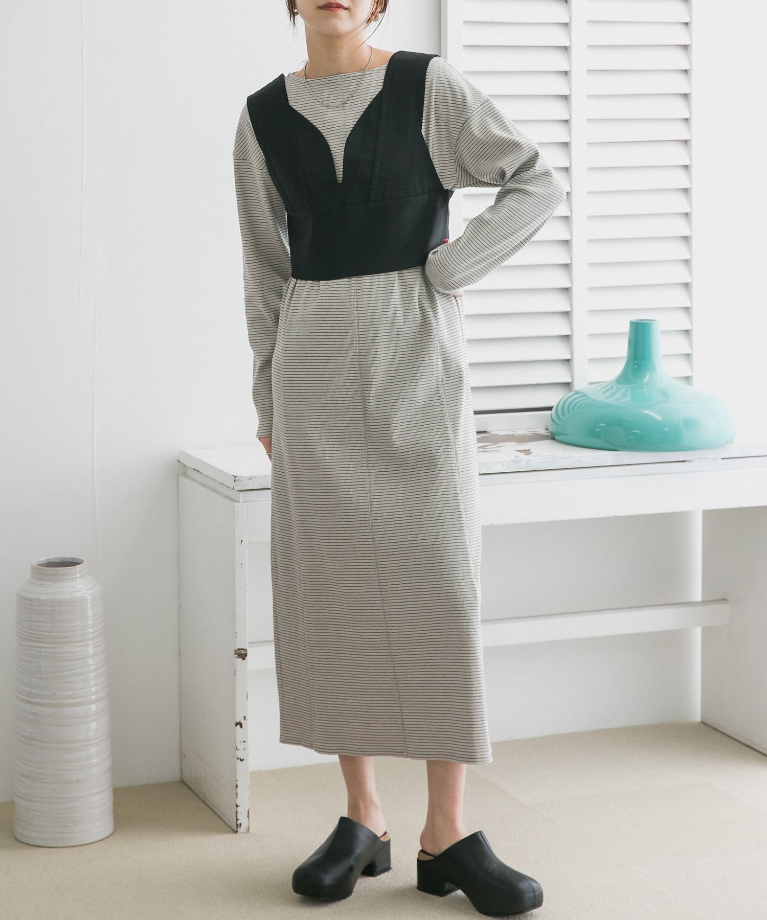 ボーダーステッチカットワンピース[KB34-26L140]｜URBAN RESEARCH公式