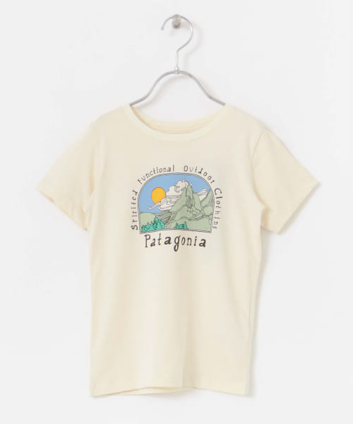 patagonia　Ks R Org C Ctn Graphic T-shirts
