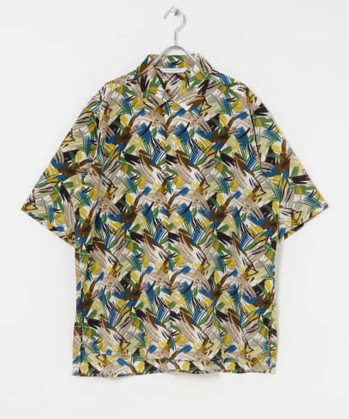 MANUAL ALPHABET　BEACH#1 OPENCOLLAR SHIRTS