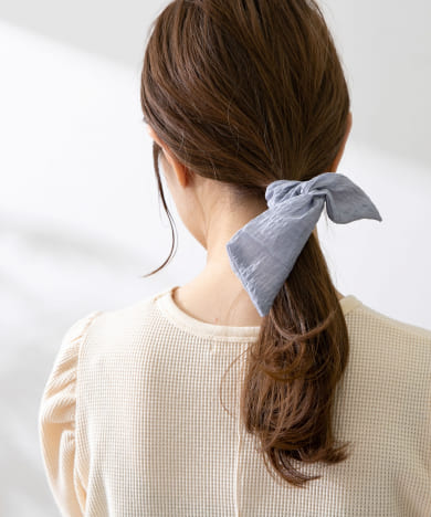アッカ/アクセサリー/パープル×黒/ビジュー/リボンの買取実績