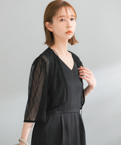 激安スーパーの“売上対決” kaene ボレロレイヤードドレス[100860-RL35]｜URBAN RESEARCH スーツ・フォーマル・ドレス