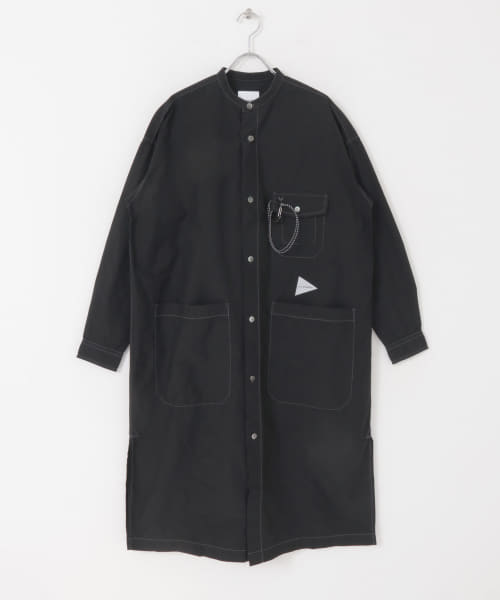 and wander　CDR typewriter long shirts