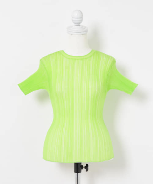 WANDERUNG　Sheer Ribbed Knit