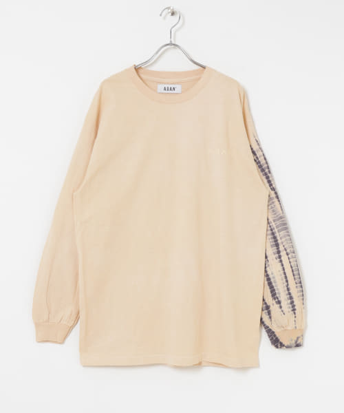 A.D.A.N　LEFT BONE TYE DYE LONG-SLEEVE