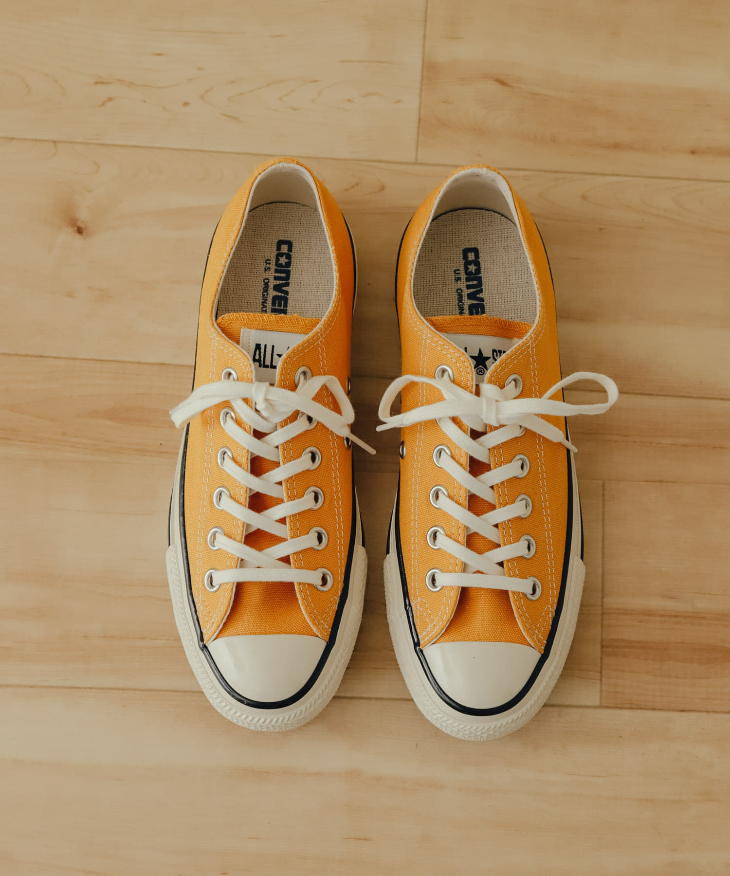 Converse all star yellow low tops online