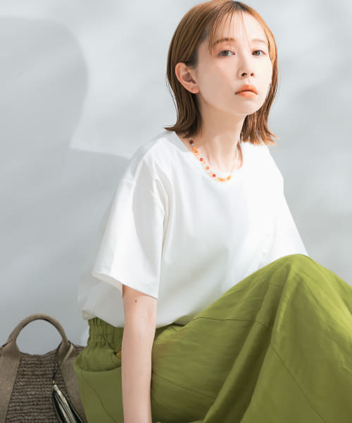UVスーピマコットンTシャツ
