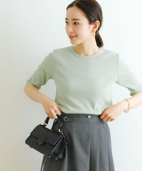 『UR TECH ひやサラクール』 AIR DRY 5分袖カットソー