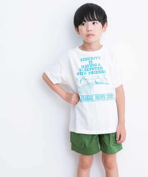 DENIM DUNGAREE　テンジクSNOOPY SLEEP T-SHIRTS(KIDS)