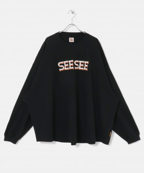 『別注』SEESEE×URBS　SUPER BIG ROUND LONG-SLEEVE TEE