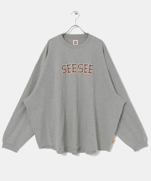 『別注』SEESEE×URBS　SUPER BIG ROUND LONG-SLEEVE TEE