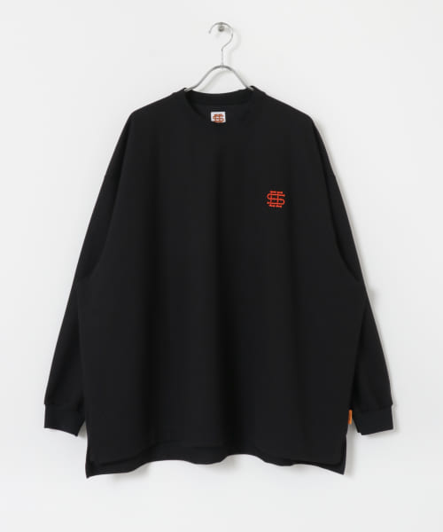 『別注』SEESEE×URBS　SUPER BIG LONG-SLEEVE 鹿の子T-SHIRTS