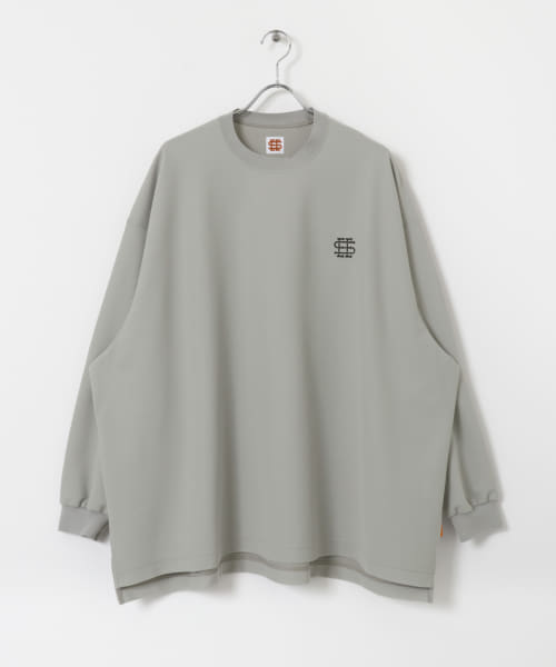 『別注』SEESEE×URBS　SUPER BIG LONG-SLEEVE 鹿の子T-SHIRTS
