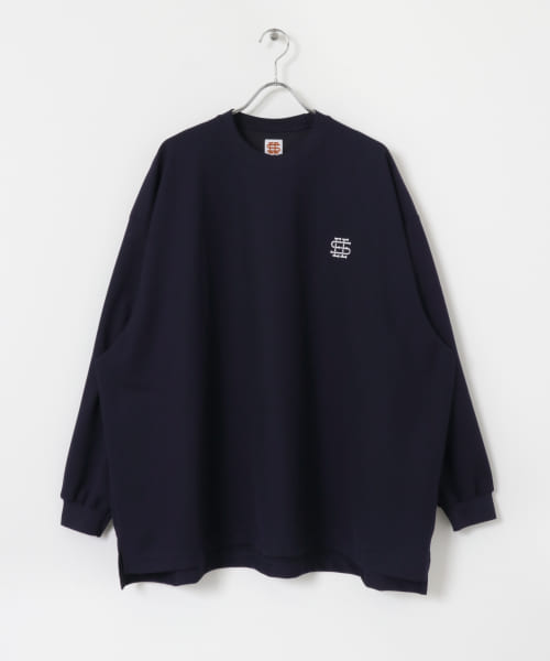 『別注』SEESEE×URBS　SUPER BIG LONG-SLEEVE 鹿の子T-SHIRTS