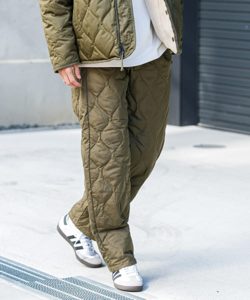 TAION　MILITARY WIDE DOWN PANTS