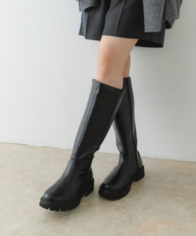 4.5cmタンクソールロングブーツ[XX37-2HS4401]｜URBAN RESEARCH