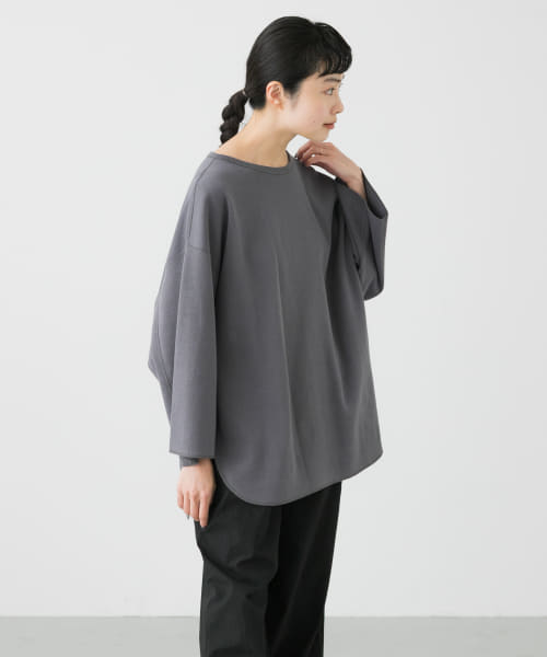 YLEVE　CTN RIB PULLOVER BIG