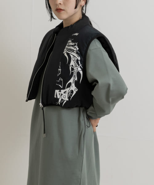 SREU　Short Down Vest