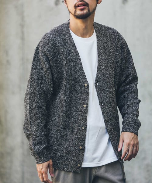 軽量カーディガン×ロングスリーブTシャツセット