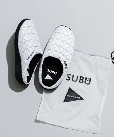 and wander×SUBU　reflective rip p sandal