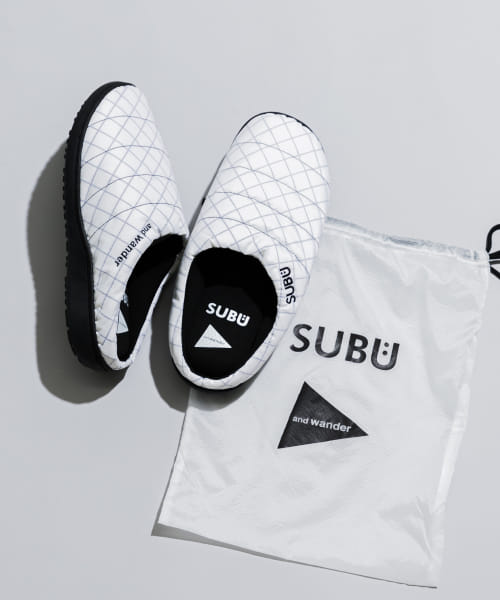 and wander×SUBU　reflective rip p sandal
