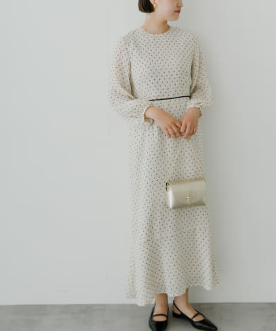 LA MAISON　ドットマーメイドワンピース