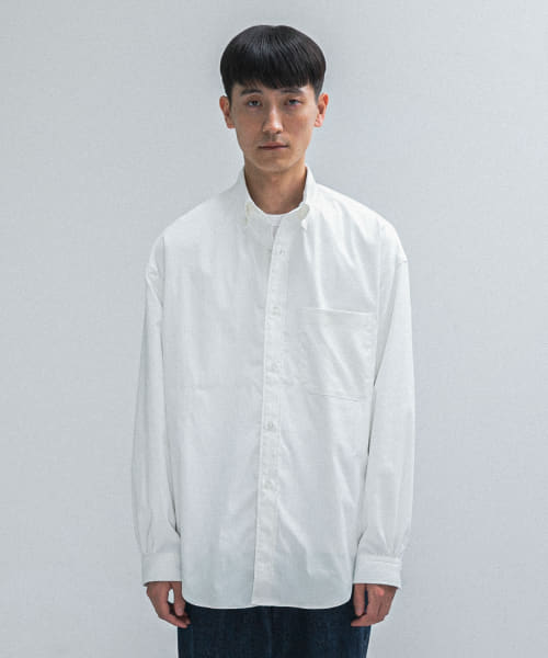 FUNCTIONAL WIDE BUTTON DOWN SHIRTS
