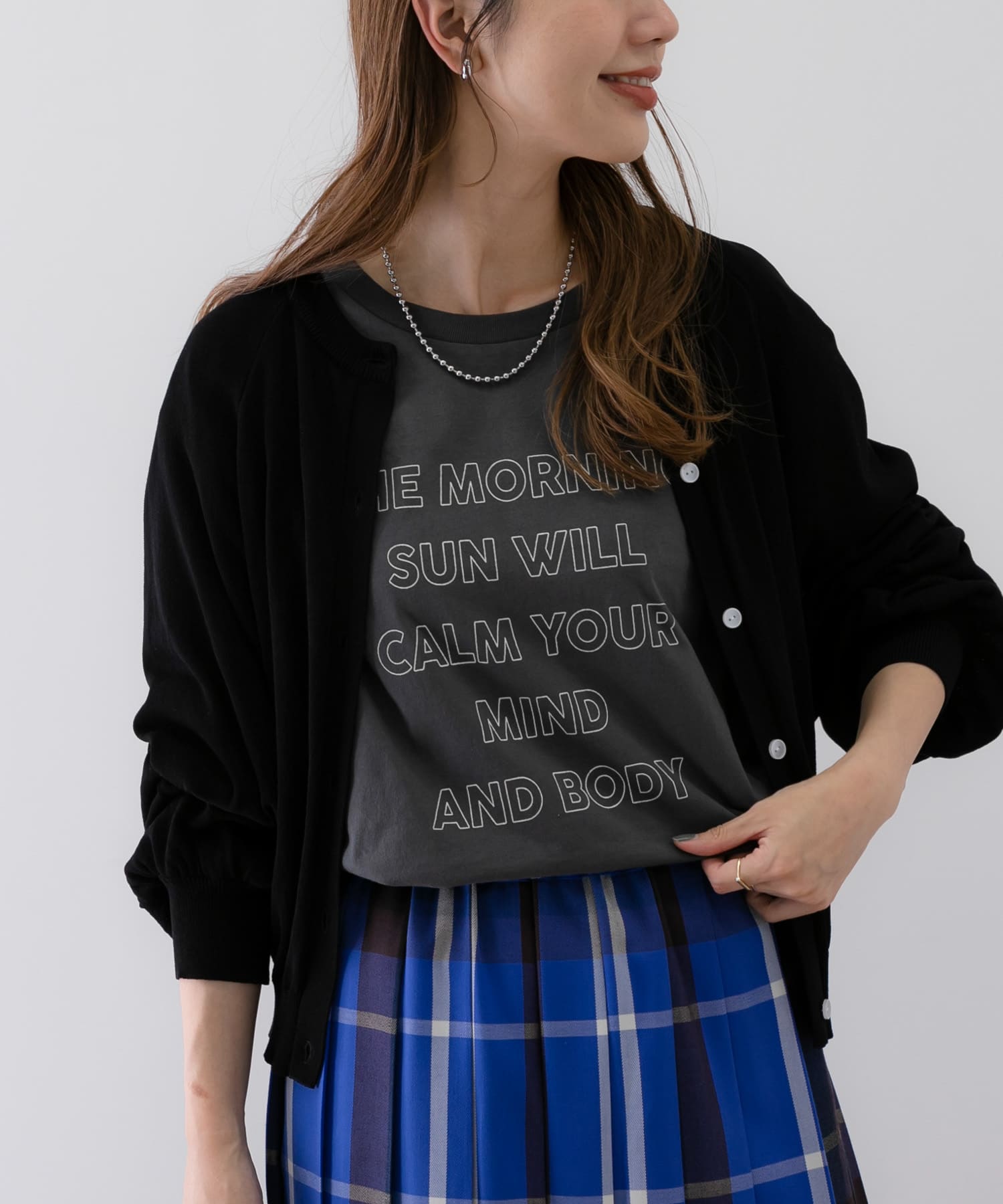 メッセージロゴロングスリーブTシャツ[LA36-21J505]｜URBAN RESEARCH
