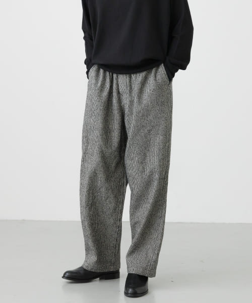 Charpentier de vaisseu　Barba Wool Easy Pants