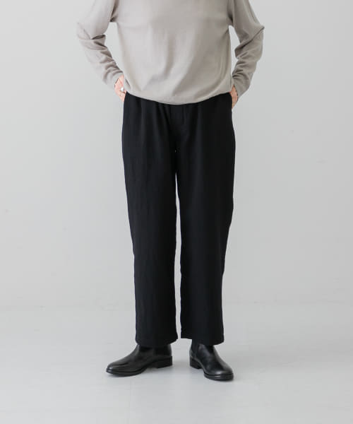 Charpentier de vaisseu　Barba Wool Easy Pants
