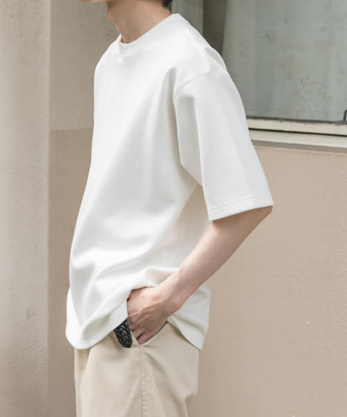 FORK&SPOON　ストレッチダンボールショートスリーブTシャツ