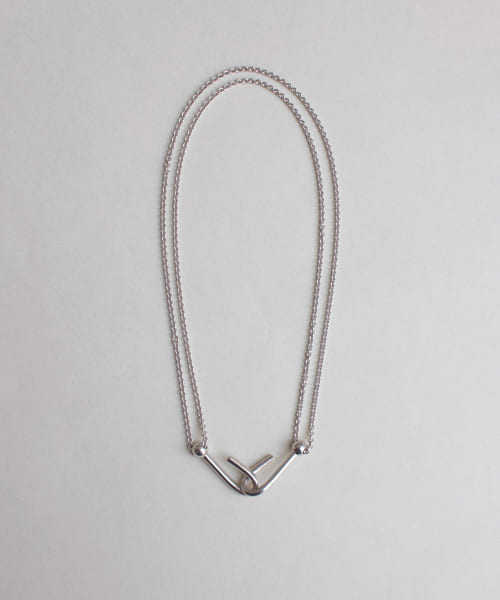 『別注』Naotokojima×URBAN RESEARCH　short ball necklace