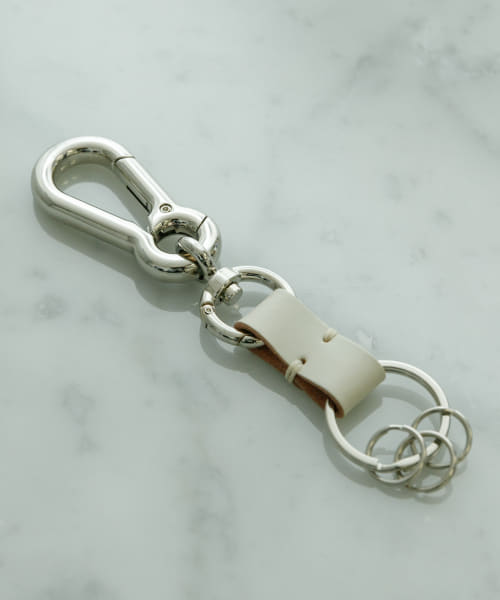URBAN RESEARCH iD　japan made栃木レザーキーホルダー
