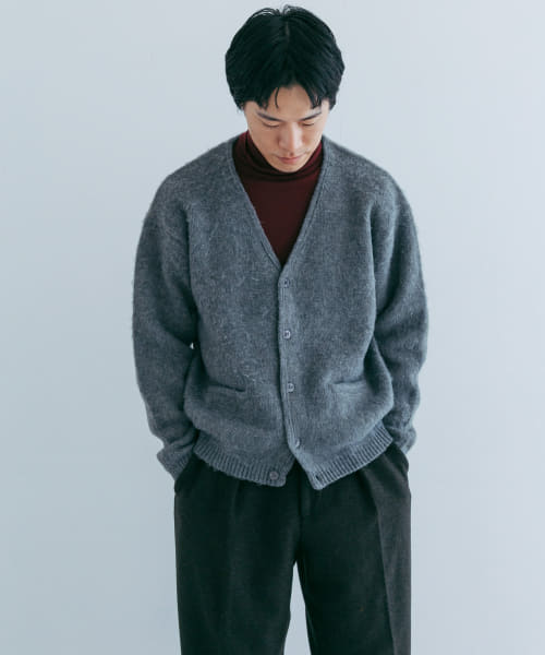 『別注』TOWNCRAFT×URBAN RESEARCH　シャギーカーディガン