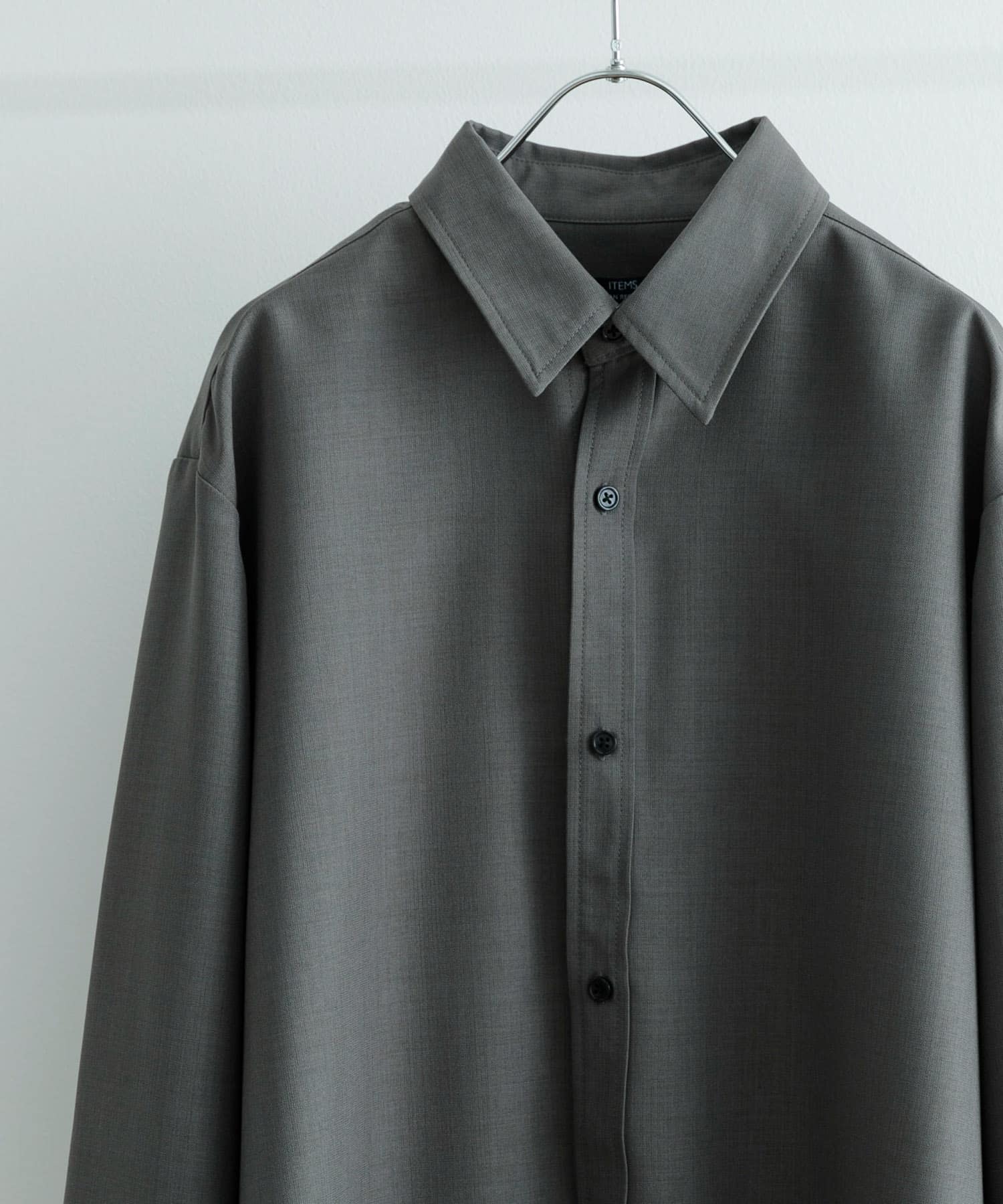 ポリエステルトロ ロングスリーブ シャツ[IT44-13A007]｜URBAN RESEARCH公式ファッション通販