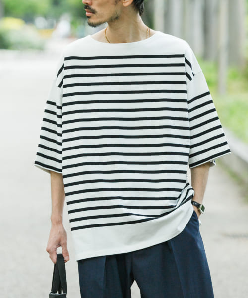 [URBAN RESEARCH][USAコットンバスクTシャツ]