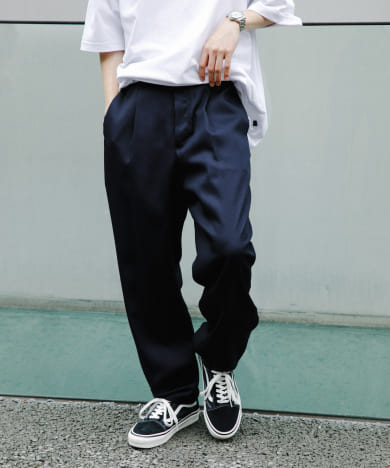 poly-ploid SINGLE TUCK PANTS C[BSM44-38-C-12]｜URBAN RESEARCH公式ファッション通販