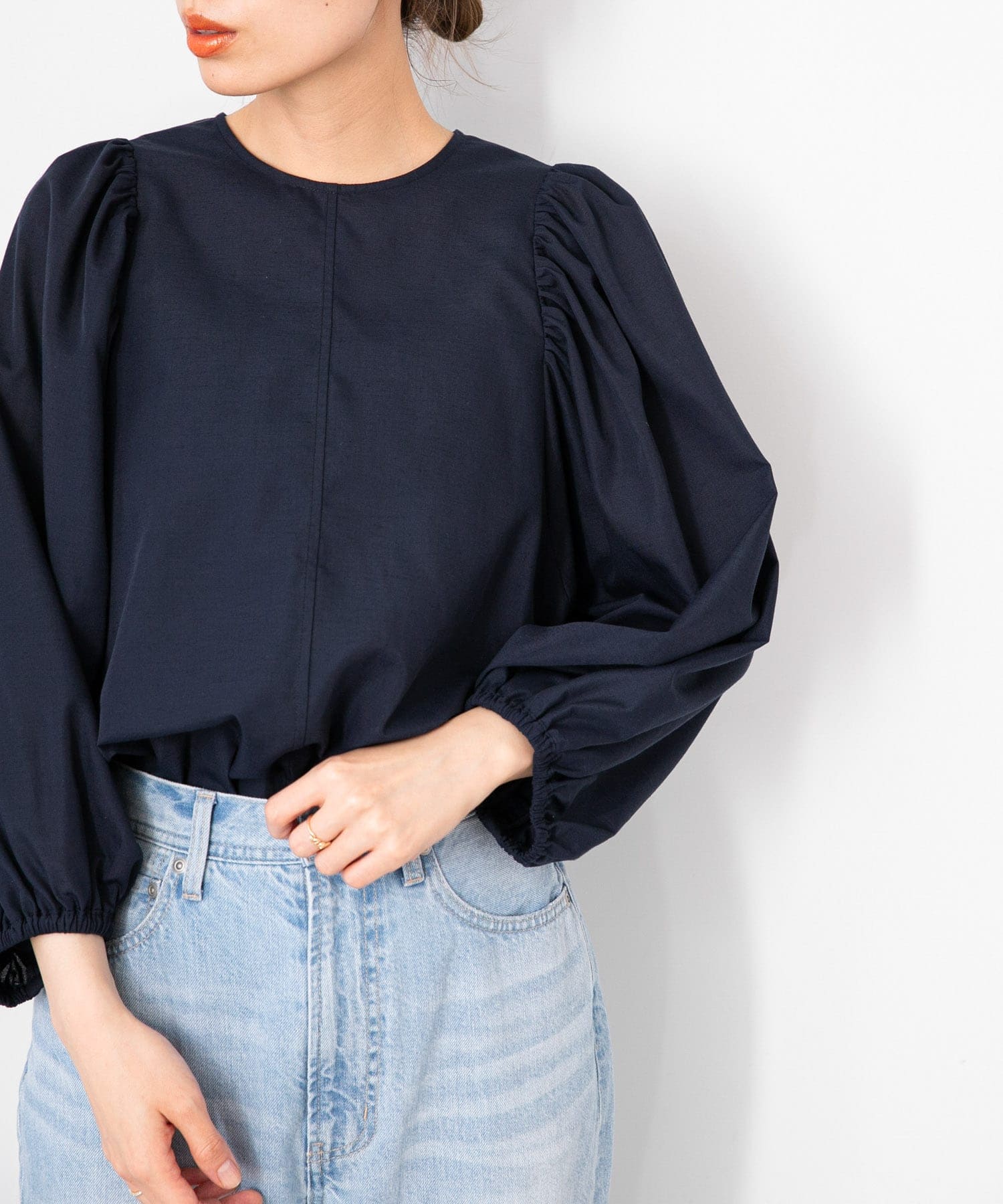 UR TECH Smart Linen Touch』ギャザースリーブブラウス[LA45-23T800]｜URBAN RESEARCH公式ファッション通販