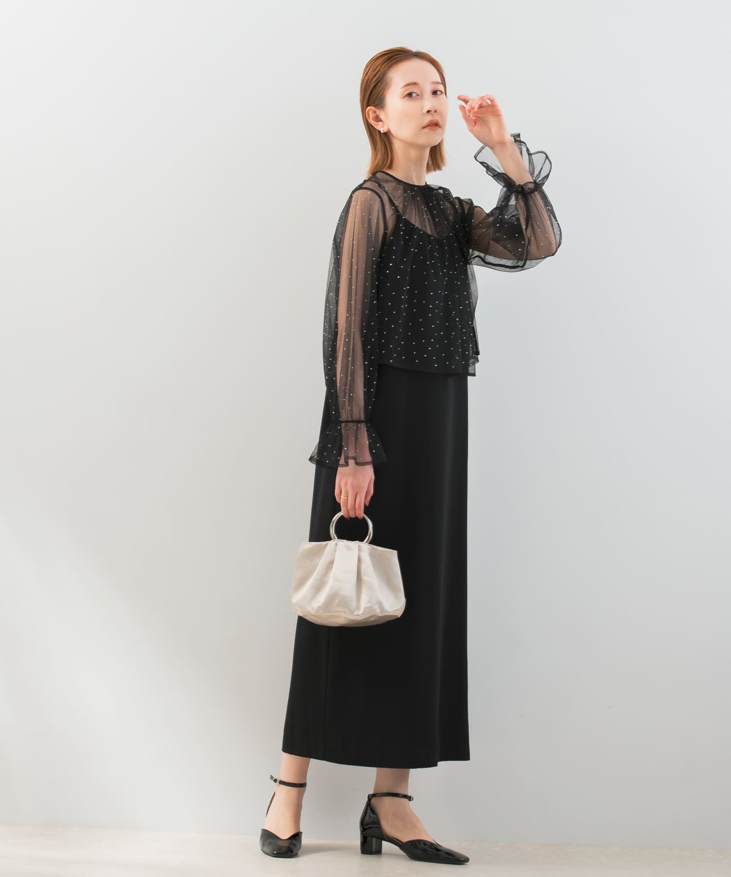 別注』kaene×ROSSO ラインストーンチュールセットドレス[RW45-100972]｜URBAN RESEARCH公式ファッション通販
