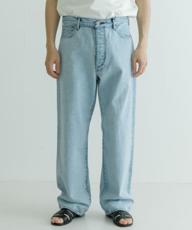 人気ブランド 海外通販 - 国内入手困難 YLEVE 13.5ozDENIM STRAIGHT FADE[UM44-1704140045]｜URBAN パンツ