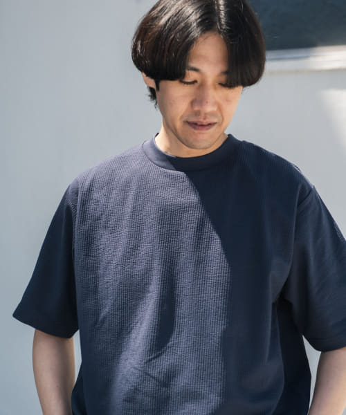 [DOORS][シルケット シアサッカーTシャツ]