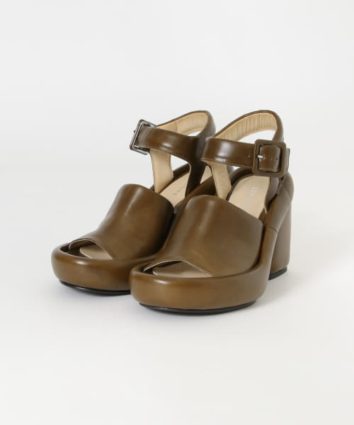 LEMAIRE　PADDED WEDGE SANDALS